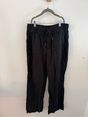 Athleta Black Drawstring Jogger Pants
